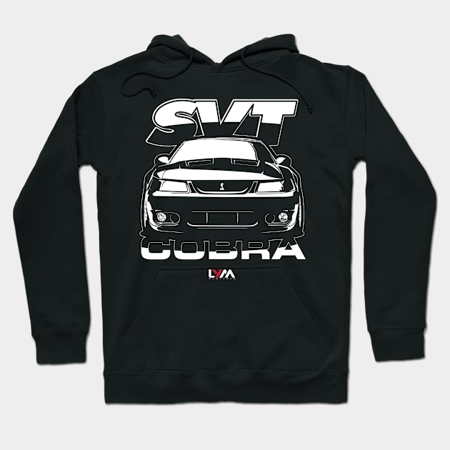 New Edge 2003/2004 Ford Mustang SVT Cobra Front Hoodie by LYM Clothing